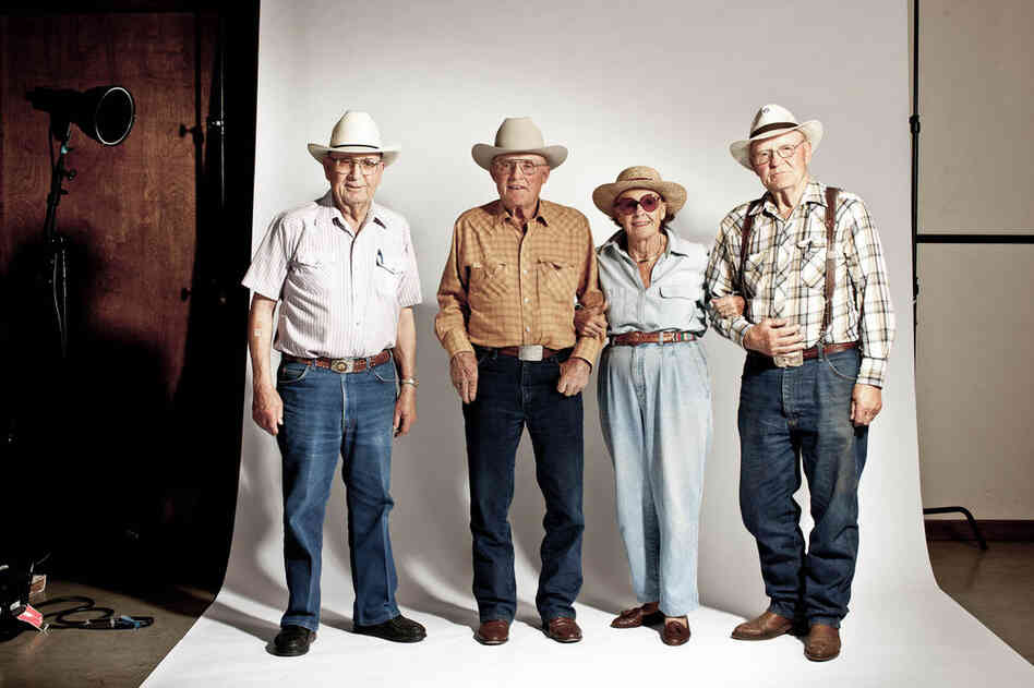 Jack, Biden, Barbara and Doug Tippett, Joseph Community Center, Joseph, Oregon