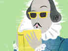Shakespeare reading Shakespeare reading