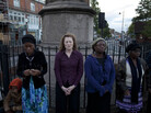 As days of riots seem to be coming to an end in Britain, people gathered to pray for unity in Tottenham, north London, Thursday. As days of riots seem to be coming to an end in Britain, people gathered to pray for unity in Tottenham, north London, Thursday.