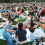 Patrons at a 2007 New York Philharmonic concert in Central Park. The Philharmonic abruptly cancelled its annual summer concert series this year for the first time since 1965.
