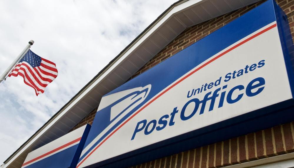 A U.S. Post Office  in Bristow, Virginia.