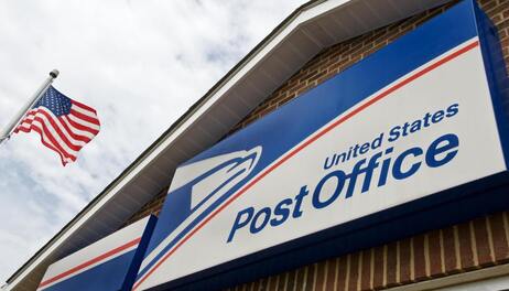 A U.S. Post Office in Bristow, Virginia. A U.S. Post Office in Bristow, Virginia.