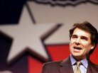 Texas Gov. Rick Perry speaks at the Texas Education Agency Administrators' Midwinter Conference in Austin, Texas, in 2001. Texas Gov. Rick Perry speaks at the Texas Education Agency Administrators' Midwinter Conference in Austin, Texas, in 2001.