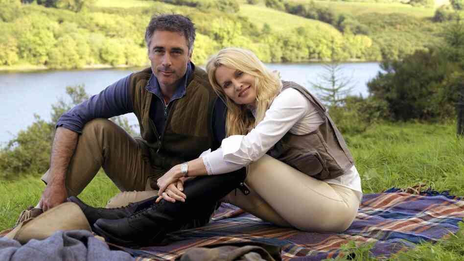 Greg Wise and Nicollette Sheridan star in Hallmark's Honeymoon For One.