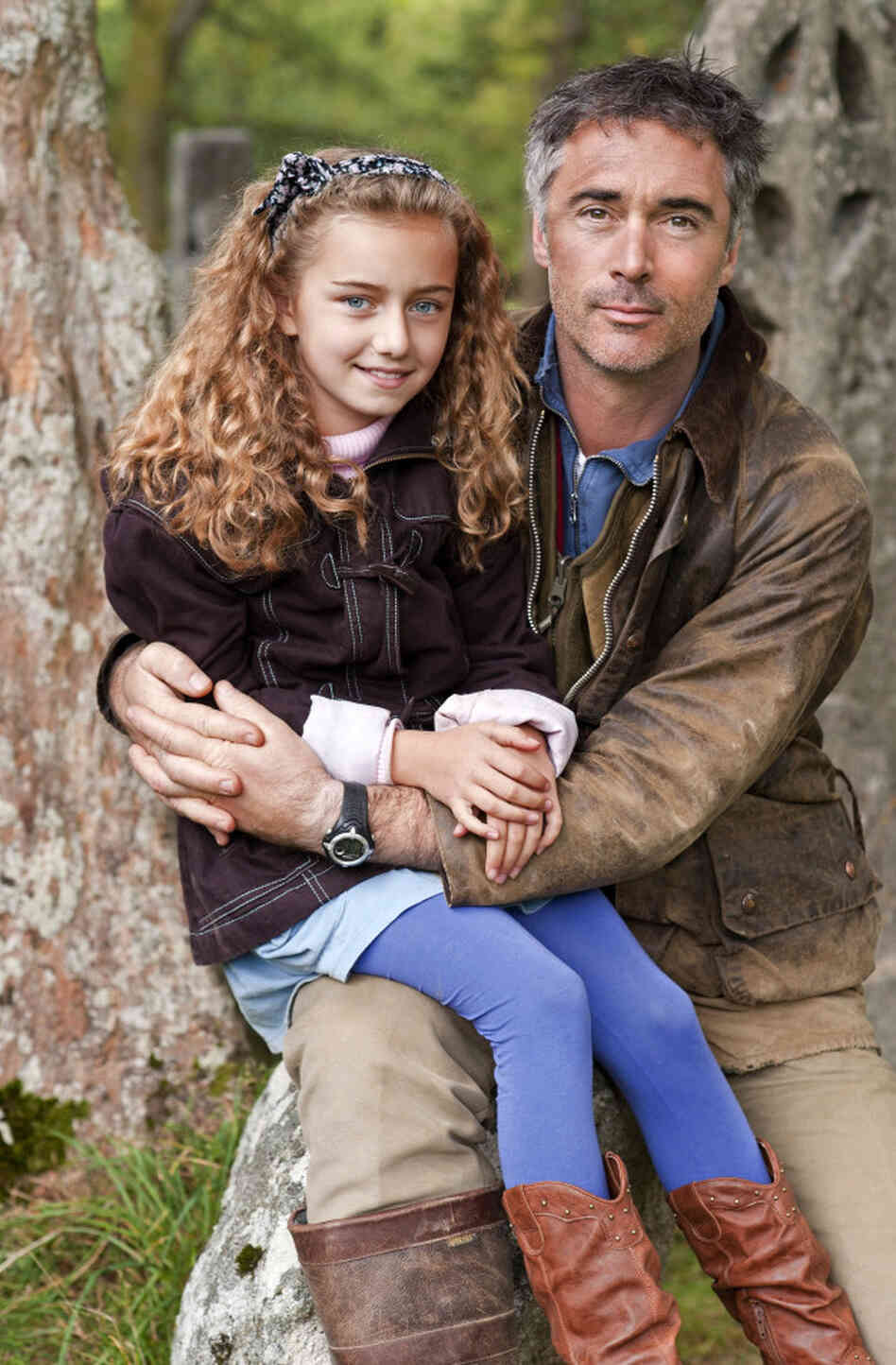Could you say no to this moppet (Katie Bannon) and her father (Greg Wise)? Could you say no to this moppet (Katie Bannon) and her father (Greg Wise)?