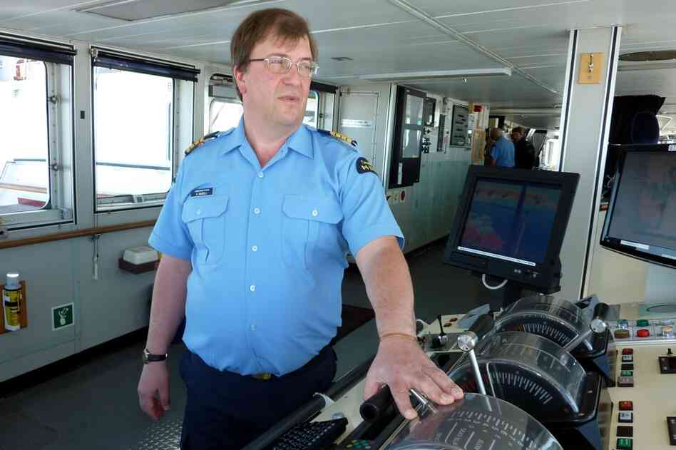 Andrew McNeill, a captain in the Canadian coast guard, has been traveling to the Arctic since the late 1970s and been commander of the Louis icebreaker for the past seven years.