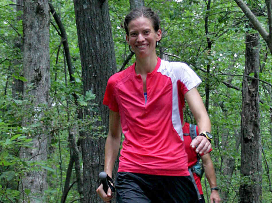 Jennifer Pharr Davis has set the unofficial speed record for hiking the entire Appalachian Trail.