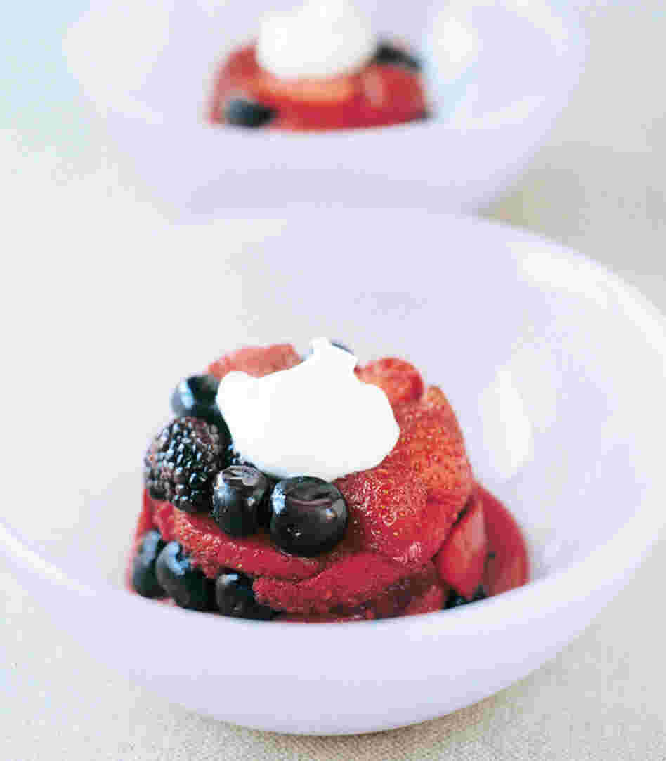 Public television host Chris Kimball says Summer Berry Pudding is one of his favorite summertime desserts. You can try a recipe for the pudding here. Public television host Chris Kimball says Summer Berry Pudding is one of his favorite summertime desserts. You can try a recipe for the pudding here.