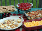 Each Of These Things Is A Little Like The Other: There's a common ingredient mixed into these dishes ranging from appetizer to dessert. It's the much-maligned condiment, mayonnaise — but you'd never guess it. Trust us. Each Of These Things Is A Little Like The Other: There's a common ingredient mixed into these dishes ranging from appetizer to dessert. It's the much-maligned condiment, mayonnaise — but you'd never guess it. Trust us.