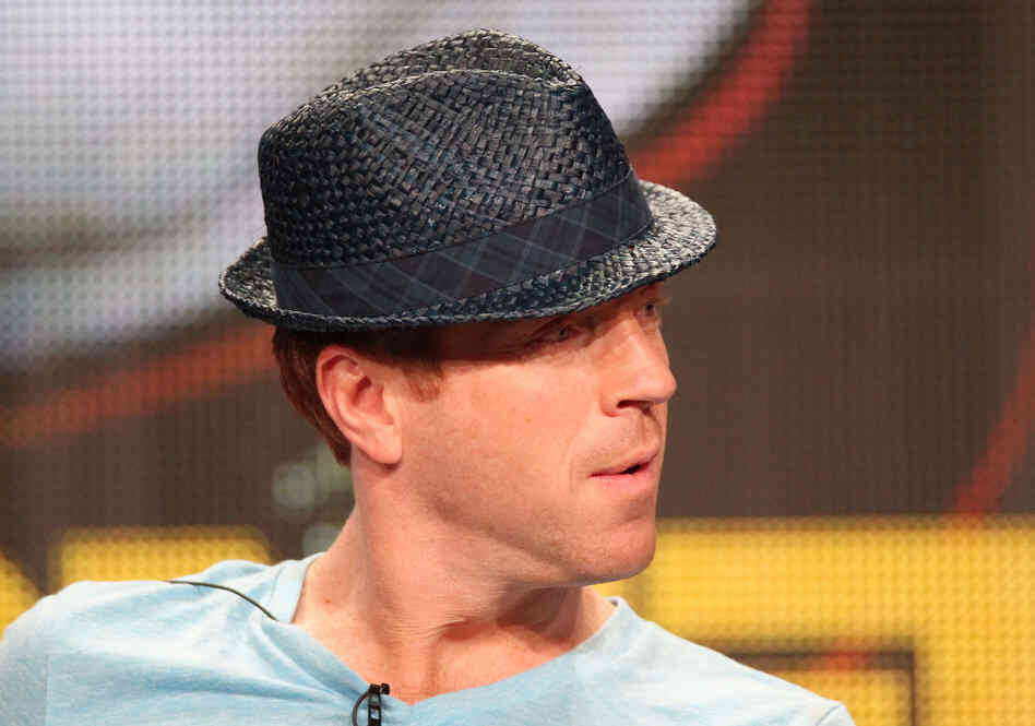 Damian Lewis is on Showtime's upcoming drama Homeland, which also stars Claire Danes. Here, he shows off the jaunty hat that makes any panel discussion more exciting. 