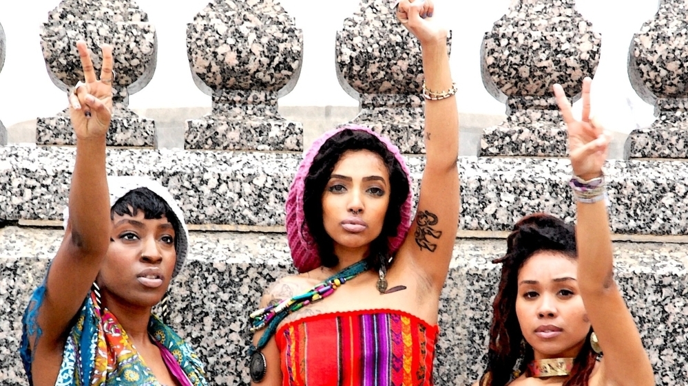 The Washington, D.C. based Goldin Girl Tribe, whose beats have been featured prominently by Latin alternative DJs Maracuyeah.