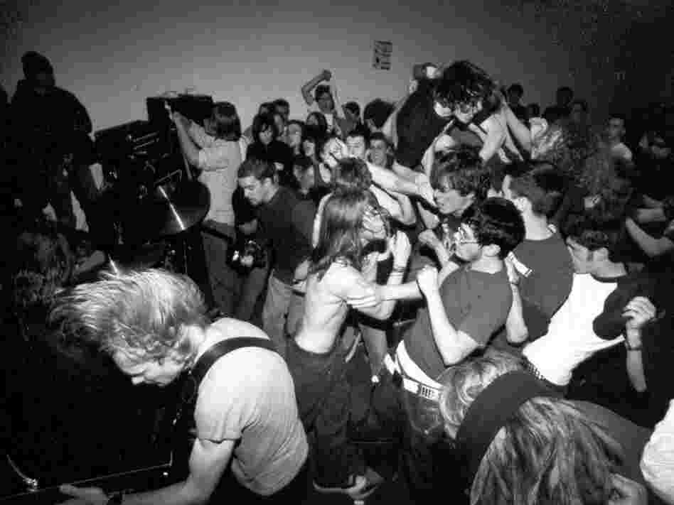 The members of pg. 99 go nuts with fans back in the day.