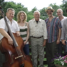 Tom T. Hall (third from left) poses with some of the collaborators who helped remake Songs of Fox Hollow, including co-producers Eric Brace (third from right) and Peter Cooper (second from right). Tom T. Hall (third from left) poses with some of the collaborators who helped remake Songs of Fox Hollow, including co-producers Eric Brace (third from right) and Peter Cooper (second from right).