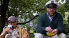 A video still for a video for "The Calamity Song" by The Decemberists. A video still for a video for "The Calamity Song" by The Decemberists.