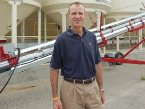 Hamilton Farm Bureau Chief Operating Officer Wade Blowers says he hopes to recruit salespeople who will make investing in more storage and processing capacity at his co-op worthwhile. Hamilton Farm Bureau Chief Operating Officer Wade Blowers says he hopes to recruit salespeople who will make investing in more storage and processing capacity at his co-op worthwhile.