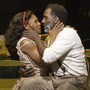 Audra McDonald (left) and Norm Lewis play the title characters in a new and controversial take on Porgy and Bess.