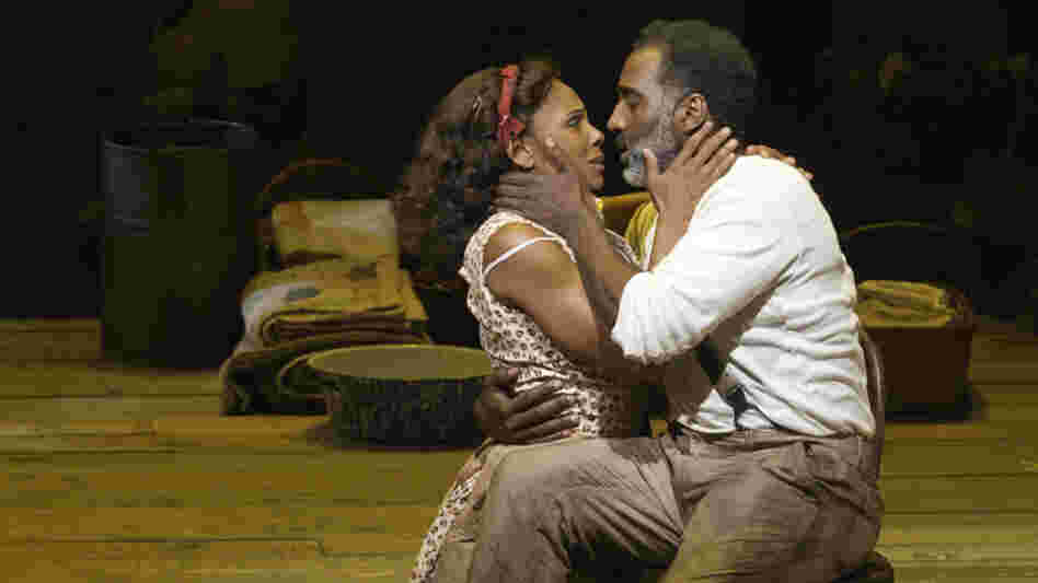 Audra McDonald (left) and Norm Lewis play the title characters in a new and controversial take on Porgy and Bess.