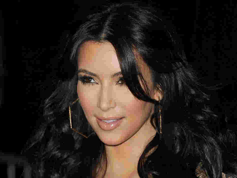 Kim Kardashian, seen here a few days ago, got married Sunday.