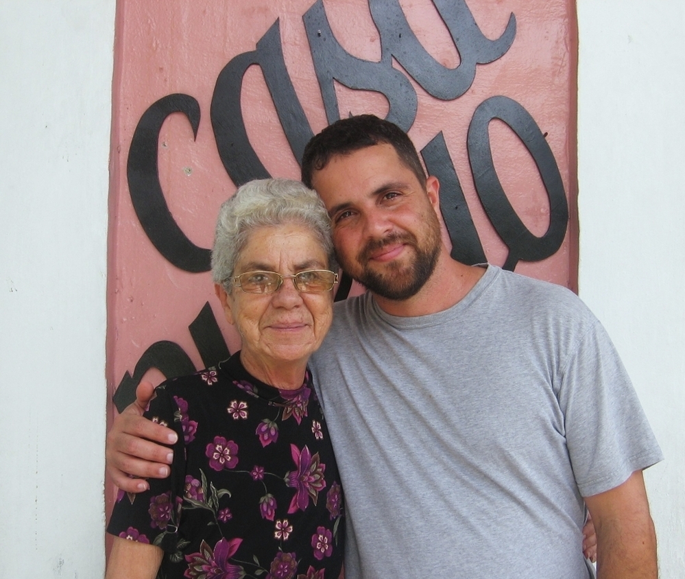 Arturo Massol and his mother Tinti, 70, started Casa Pueblo about 30 years ago to fight silver and copper mining in Adjuntas.