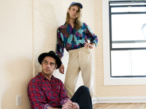 The San Francisco duo Girls are interviewed by World Cafe host David Dye. The San Francisco duo Girls are interviewed by World Cafe host David Dye.