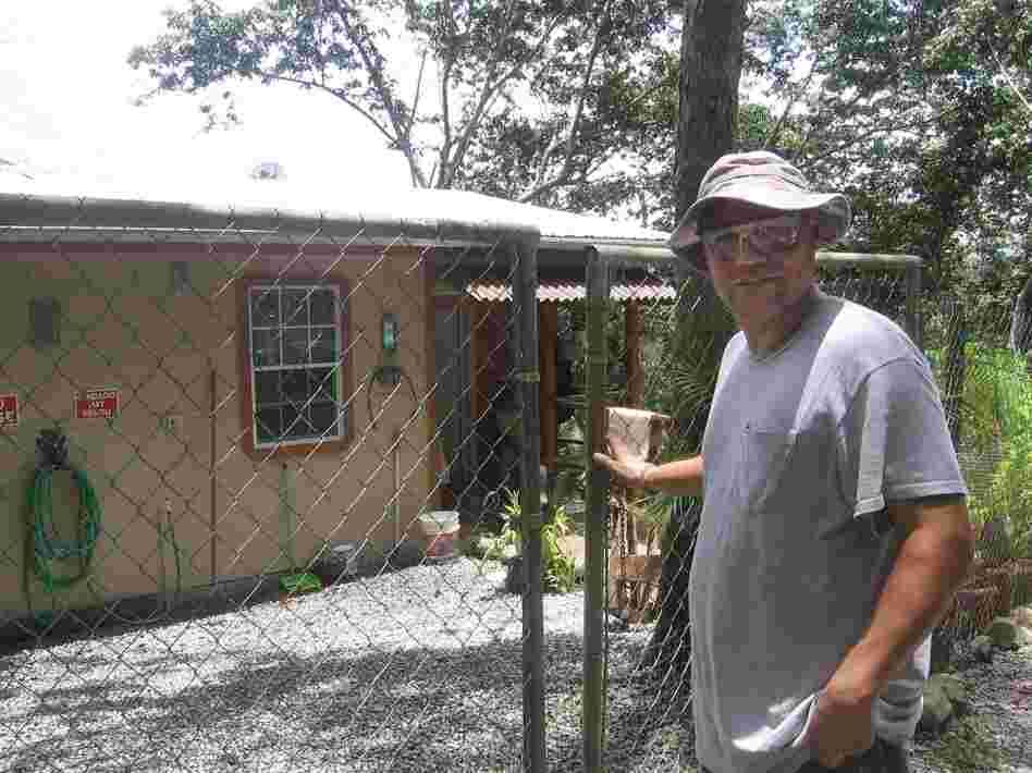 Danny Rodriguez, 38, built his home in Adjuntas, Puerto Rico. But the government wants to build a natural gas pipeline through his property. He's concerned about the risk of living next to a  pipeline in a seismically active area.