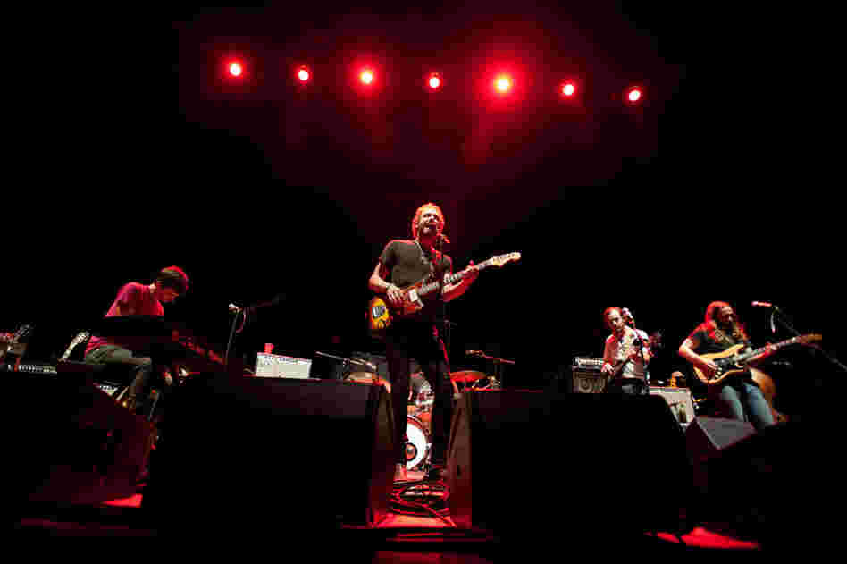 Matthew Houck and Phosphorescent open the show at the Tuscaloosa Amphitheater. It was a humid, uncomfortable night, but the crowd at the show was attentive and engaged from the opening act on. "After the tornado happened, everyone went through a phase, past the grief, of feeling guilty about being alive," amphitheater director Wendy Riggs said. "We've been able to bring the city here and...