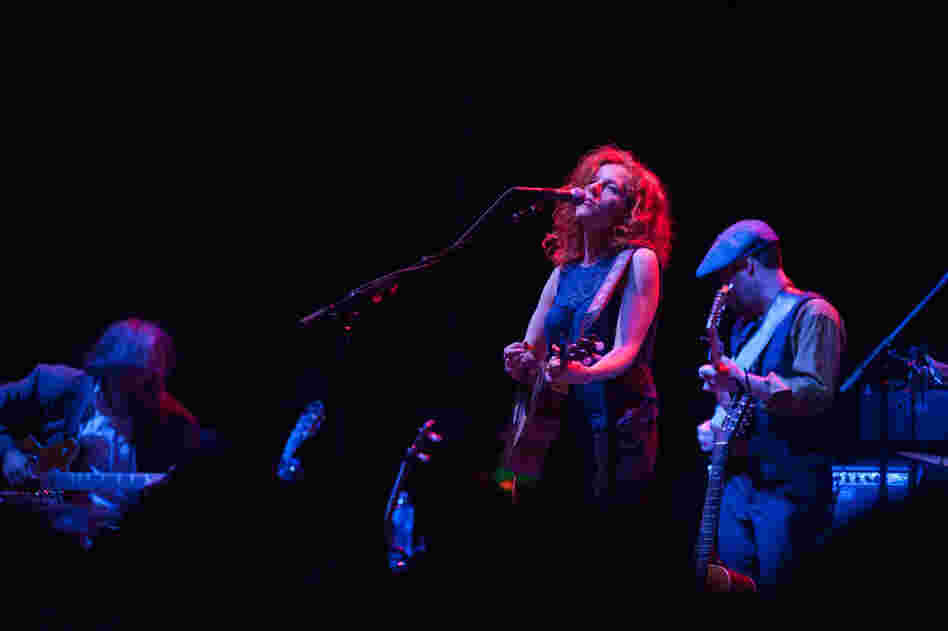 Neko Case performs. Case has a song called "This Tornado Loves You" that imagines a gale force wind as a lover determined to completely own the object of her affection. While surveying the tornado damage, Case said she had felt nervous about performing the song in Tuscaloosa; she chose to do so. One local fan, Joshua Folmar, later tweeted that hearing the song was therapeutic: "I'm glad ...
