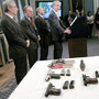 NYPD Deputy Commissioner for Intelligence David Cohen (far left) stands with other city officials to announce a foiled terrorist plot against a New York synagogue on May 12. NYPD Deputy Commissioner for Intelligence David Cohen (far left) stands with other city officials to announce a foiled terrorist plot against a New York synagogue on May 12.