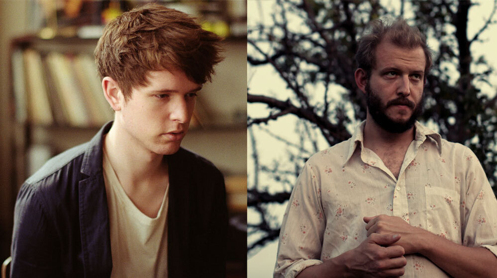 James Blake and Bon Iver.