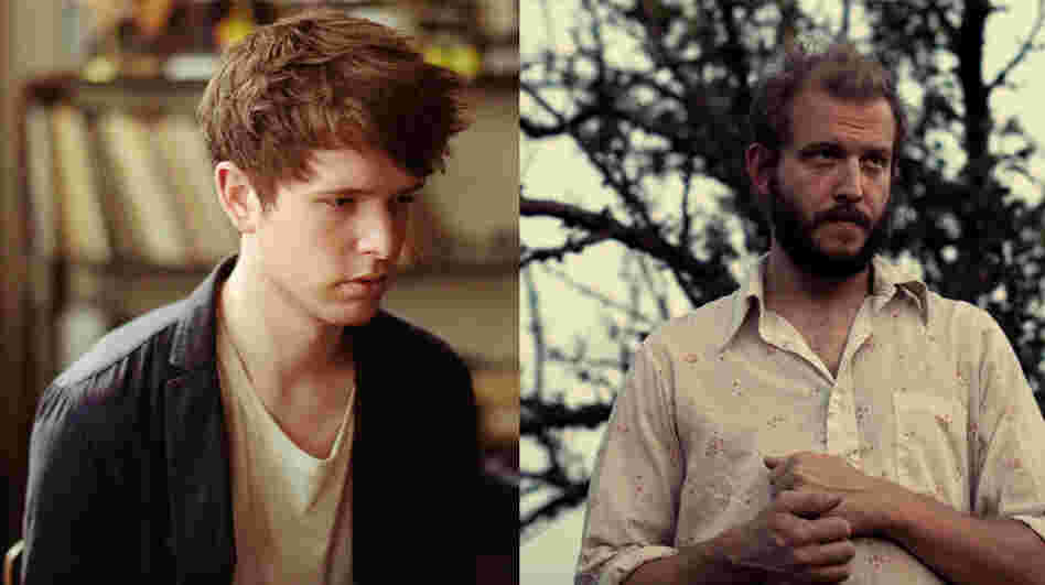 James Blake and Bon Iver.