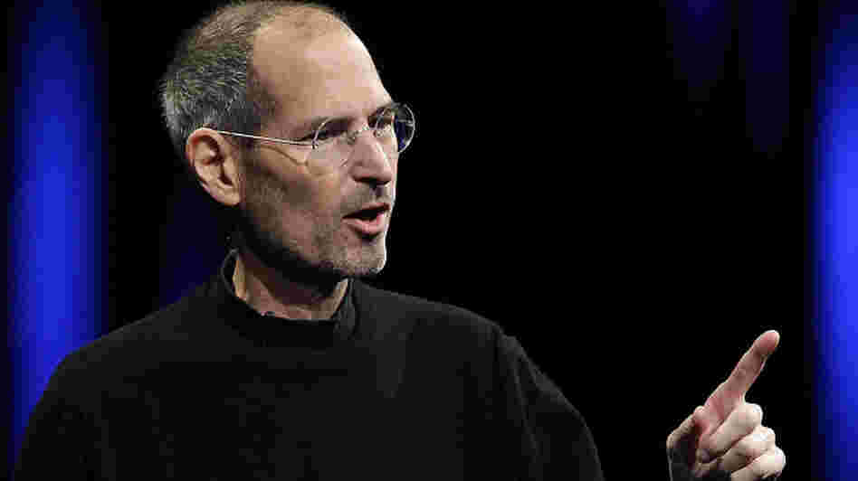 Apple CEO Steve Jobs delivers the keynote address at the Apple World Wide Developers Conference in June. Jobs announced Wednesday that he would step down immediately as CEO of Apple.
