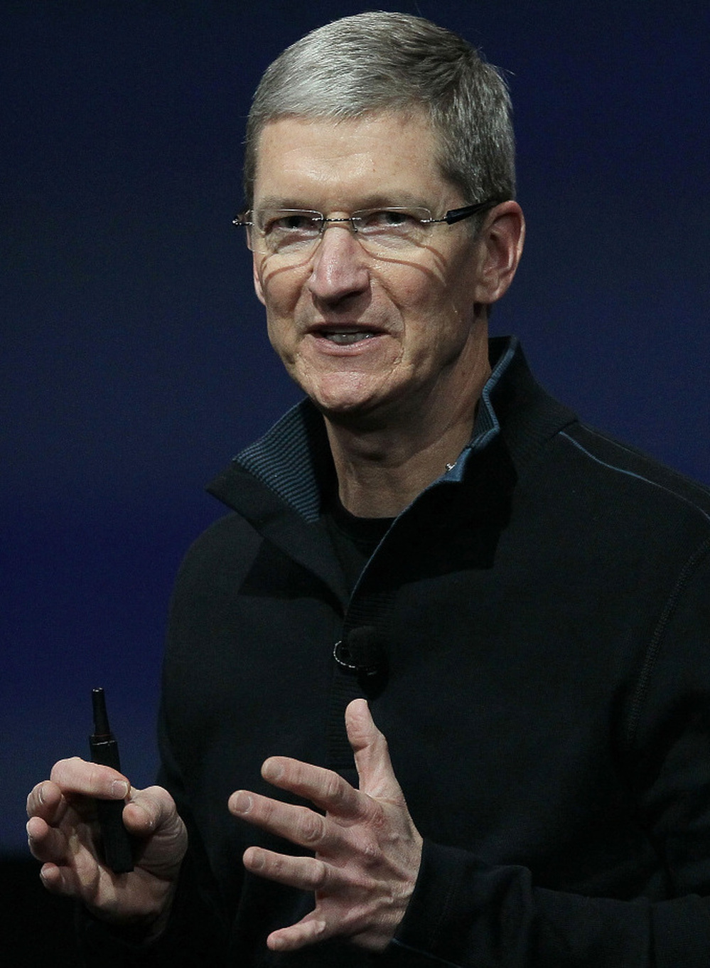 Tim Cook, who is Apple's new CEO. (Oct. 20, 2010, file photo.)