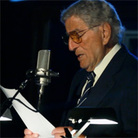 Norah Jones and Tony Bennett in studio. Norah Jones and Tony Bennett in studio.