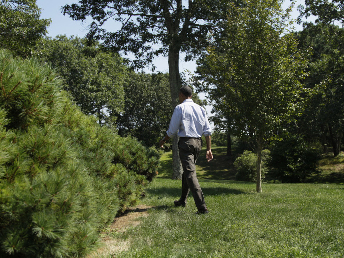 President Obama is cutting short his Martha's Vineyard vacation because of Hurricane Irene.