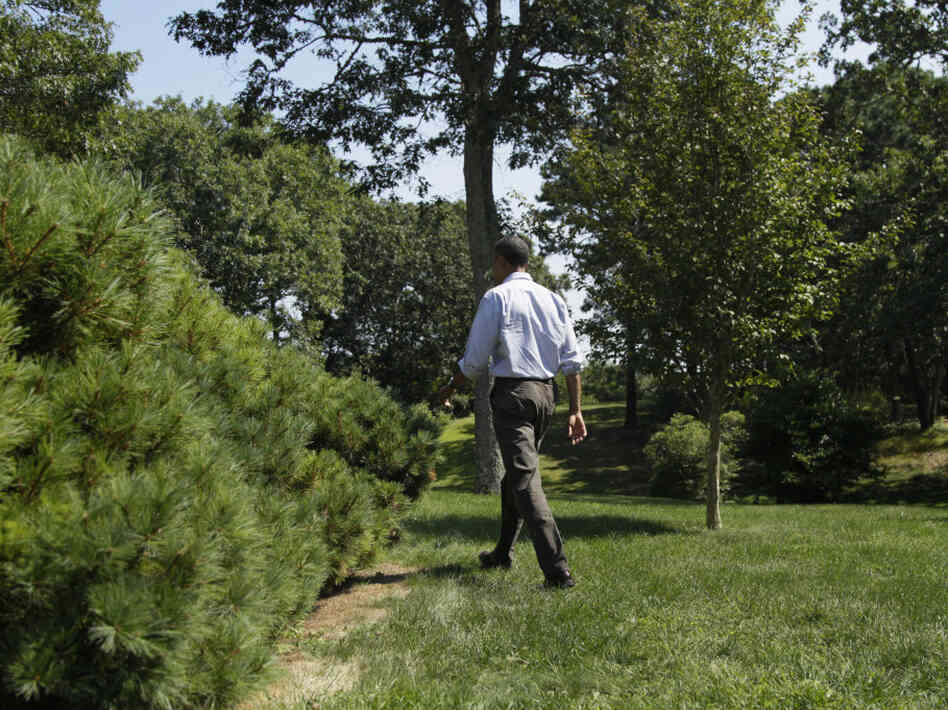 President Obama is cutting short his Martha's Vineyard vacation because of Hurricane Irene.