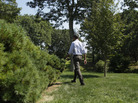 President Obama is cutting short his Martha's Vineyard vacation because of Hurricane Irene. President Obama is cutting short his Martha's Vineyard vacation because of Hurricane Irene.