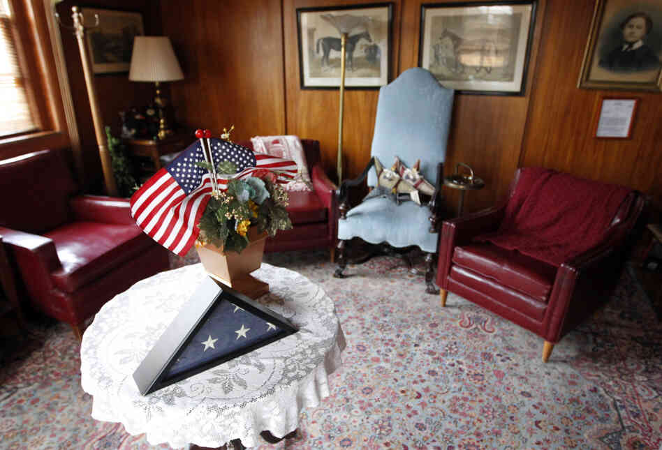 Gen. John Joseph Pershing's room at  Walter Reed Army Medical Center, the military's flagship hospital. The center is closing its doors after treating hundreds of thousands of America's war wounded, and several presidents.
