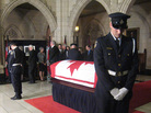 New Democratic Party leader Jack Layton lies in state in the foyer of the House of Commons in Ottawa, Ontario, on Wednesday. New Democratic Party leader Jack Layton lies in state in the foyer of the House of Commons in Ottawa, Ontario, on Wednesday.