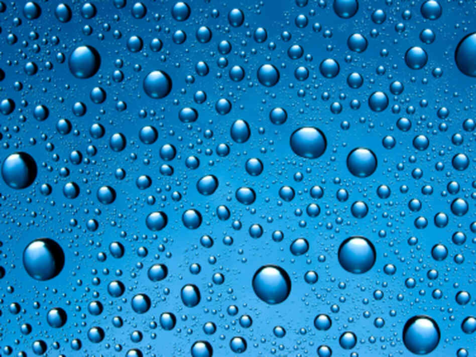 Raindrops on a window. Raindrops on a window.