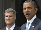 President Obama and economist Alan Krueger at the White House this morning (Aug. 29, 2011). President Obama and economist Alan Krueger at the White House this morning (Aug. 29, 2011).