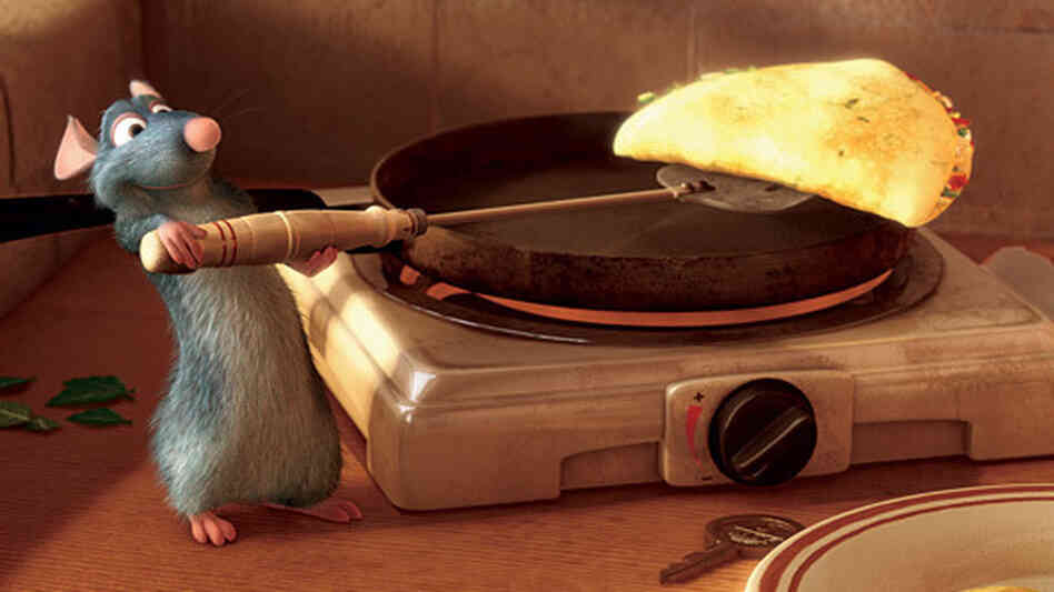 Patton Oswalt is the voice behind Remy the rat, hero of Ratatouille, who likes his cheese avec des oeufs.