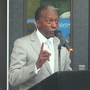 Roy Roberts, emergency manager of the Detroit Public Schools, speaks at Amelia Earhart Elementary-Middle School. Roberts, a former General Motors executive, came out of retirement to try to fix the school system.
