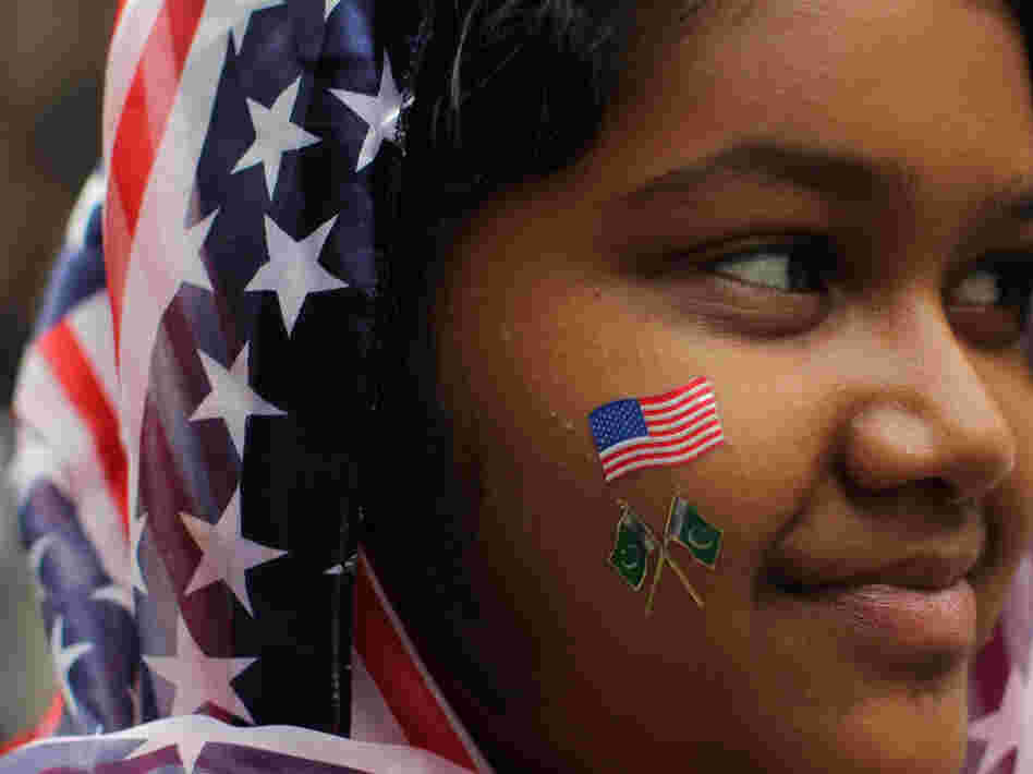 In New York City last September, Aliza Fatima of Queens took part in the American Muslim Day Parade.