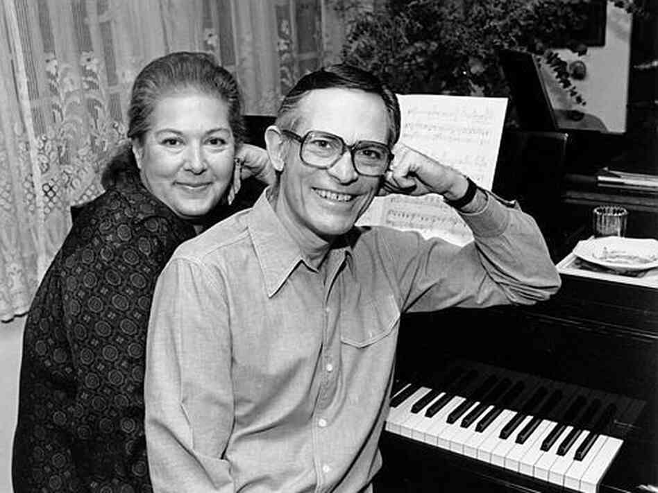 Marilyn and Alan Bergman pose at the piano in their Beverly Hills home on March 17, 1980, the same year the Bergmans were inducted into the Songwriters Hall of Fame. Marilyn and Alan Bergman pose at the piano in their Beverly Hills home on March 17, 1980, the same year the Bergmans were inducted into the Songwriters Hall of Fame.