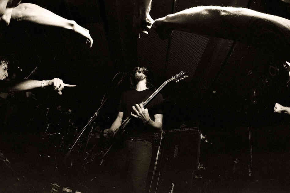 Drew Speziale of Circle Takes the Square performs at the Black Cat in Washington, D.C. Drew Speziale of Circle Takes the Square performs at the Black Cat in Washington, D.C.