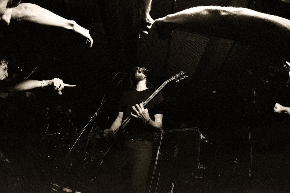 Drew Speziale of Circle Takes the Square performs at the Black Cat in Washington, D.C.