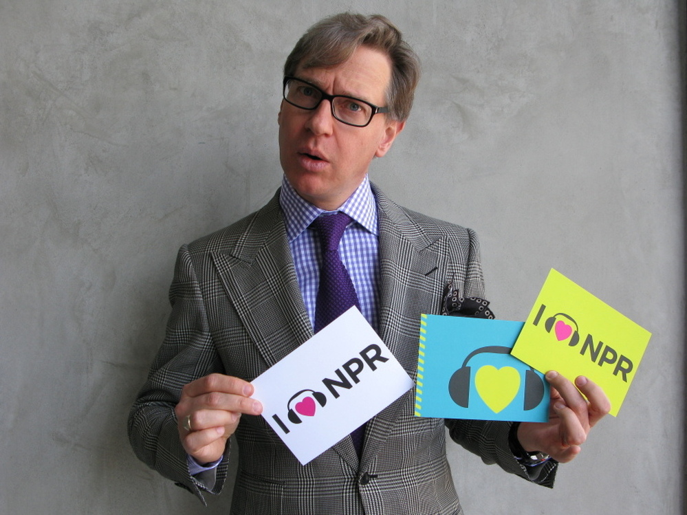 Director, actor and author Paul Feig at NPR's west coast office.