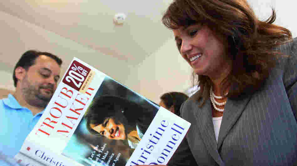O'Donnell has a book to sell, too.