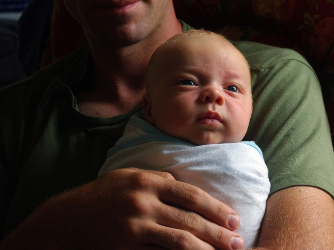 Sarah says she's learned the basics of parenting in the 8 weeks Finnley James has been around. Among those lessons: What worked yesterday is not going to work tomorrow.