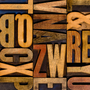 Wooden alphabet Wooden alphabet